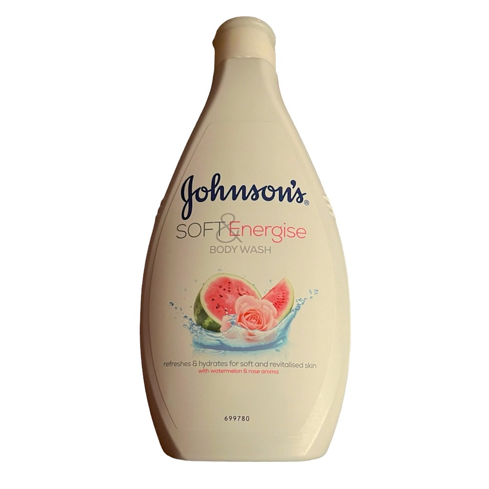 Johnson’s Soft and Energize Body Wash 400ml. Watermelon and Rose scent.